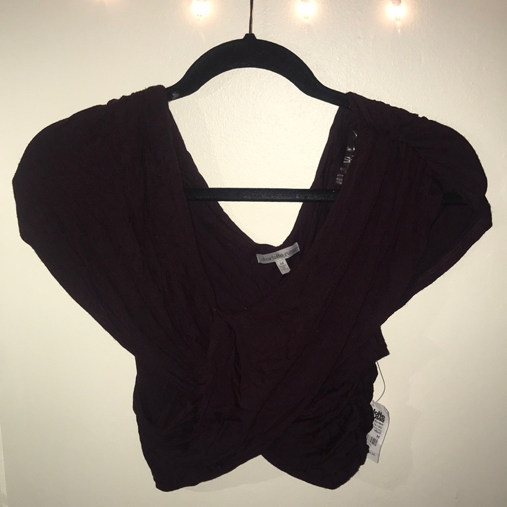 Charlotte Russe Crop Top NWT